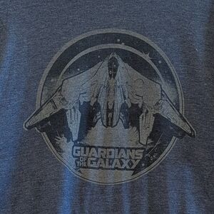 Marvel Guardians Of The Galaxy Navy Tee Space XL Unisex Excel Used Cond T-shirt